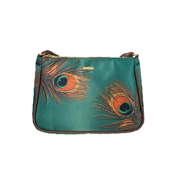 Pavoreal Verde - Iliana Bolsa Mediana Para Mujer
