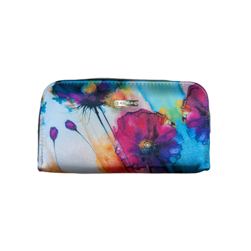 Pensamiento en Color - Cartera Para Mujer Doble Cierre
