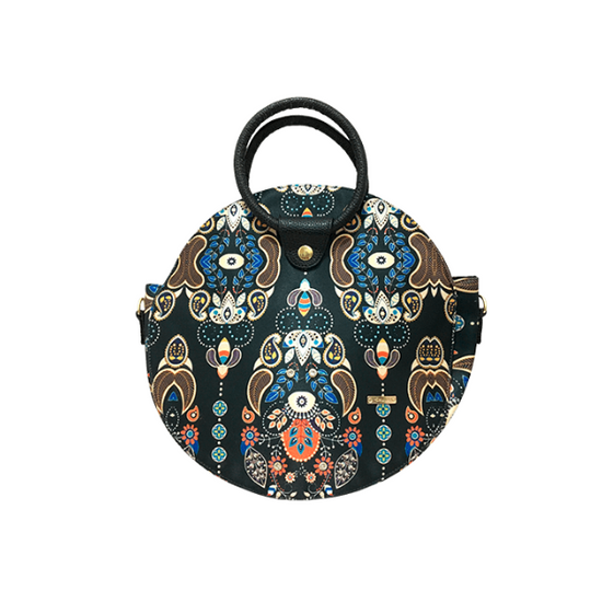 Flor Negra - Anabel - Bolsa Mediana - chulamexico