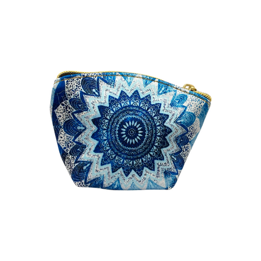 Mandala Azul - Mini Monedero