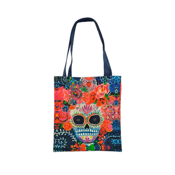 Calavera Roja - Positive Bag - Bolsa grande para mujer