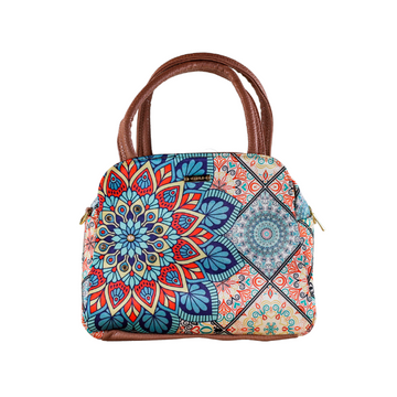 Mandala Turquesa - Milly - Bolsa Mediana - chulamexico