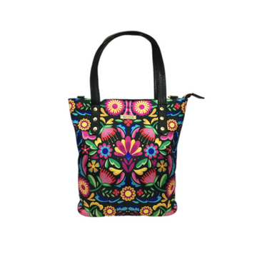 Flores Étnicas - Karen - Bolsa grande para mujer