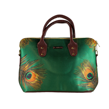 Pavoreal Verde - Lucía - Bolsa grande para mujer