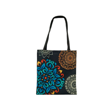 Mandala Invernal - Positive Bag - Bolsa mediana para mujer