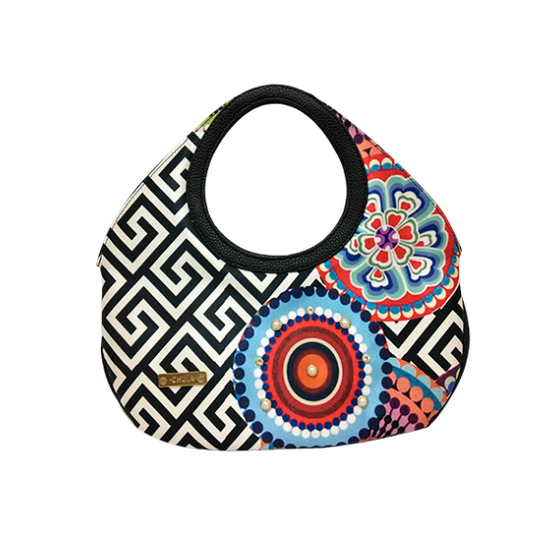 Círculos  - Mini Nicole - Bolsa Mediana - chulamexico