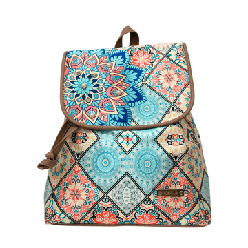Mandala Turquesa - BackPack Celine - chulamexico