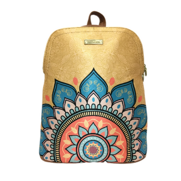 Mandala Dorado - BackPack - Mochila para Mujer - chulamexico