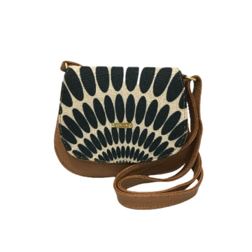 Pétalo Negro - Iris - Bolsa Chica Para Mujer
