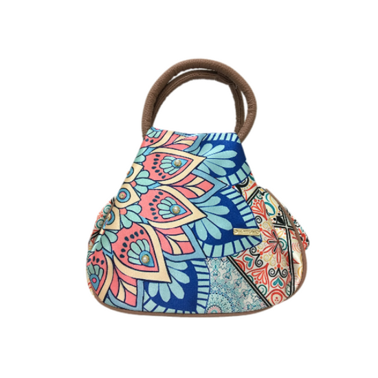 Mandala Turquesa - Monique - Bolsa Mediana - chulamexico