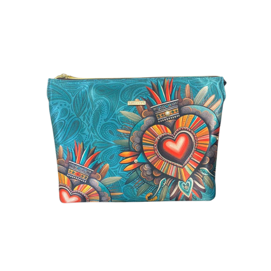 Corazón Azteca Aqua - Lulu - Bolsa Chica Para Mujer