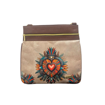 Corazón Azteca - Lia - Bolsa Mediana Para Mujer