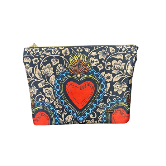 Corazón Floral - Lulu - Bolsa Chica Para Mujer
