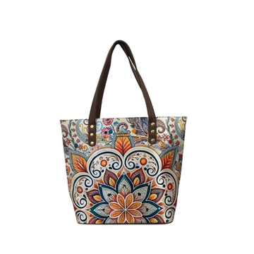 Flor Otoñal - Nahomi - Bolsa grande para mujer