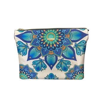 Mandala Azul Real - Lulu - Bolsa Chica Para Mujer