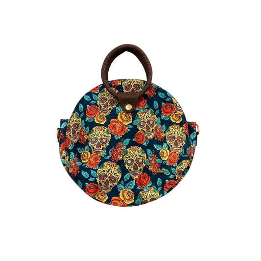 Festival de Calaveras - Anabel - Bolsa Mediana Para Mujer