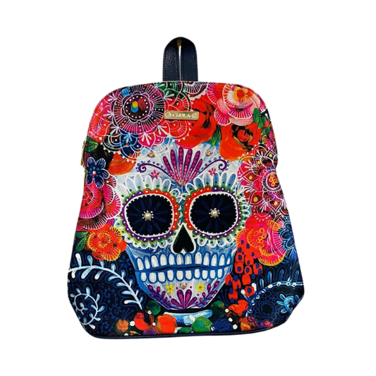 Calavera Roja - Mini BackPack - Bolsa Mediana