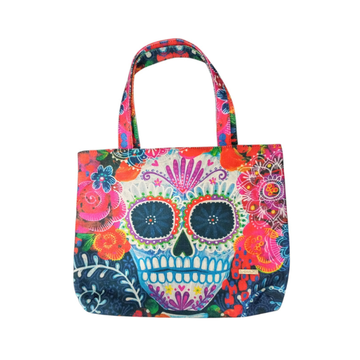Calavera Roja - Mini Morral Para Mujer