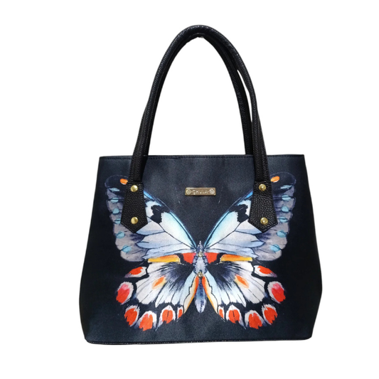 Mariposa Oscura - Pupé - Bolsa Grande Para Mujer