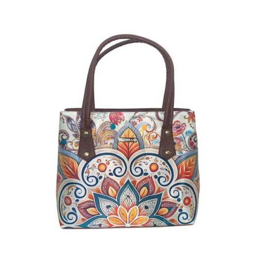 Mndala Rococó - Pupé - Bolsa Grande Para Mujer