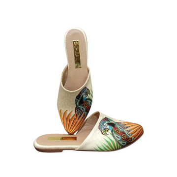 Cotorro Celestial - Suecos Calzado Para Mujer