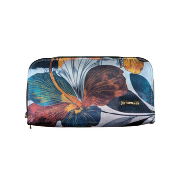 Tulipán Elegante - Cartera Para Mujer Doble Cierre
