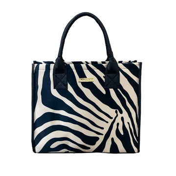 Zebra Natural - Leonor - Bolsa Mediana - chulamexico