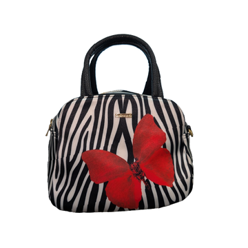 Zebra Mariposa Roja - Milly - Bolsa Mediana - chulamexico