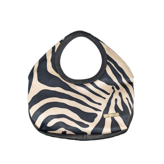 Zebra Natural - Mini Nicole - Bolsa Mediana - chulamexico