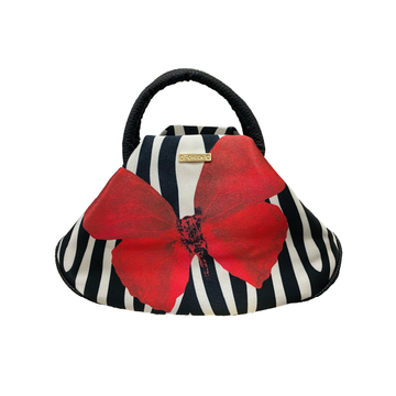 Zebra Mariposa Roja - Monique - Bolsa Mediana - chulamexico