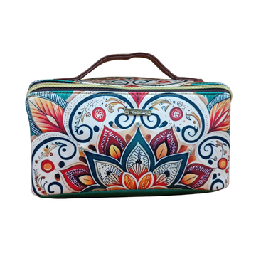 Flor Aqua - Cosmetiquera Alma