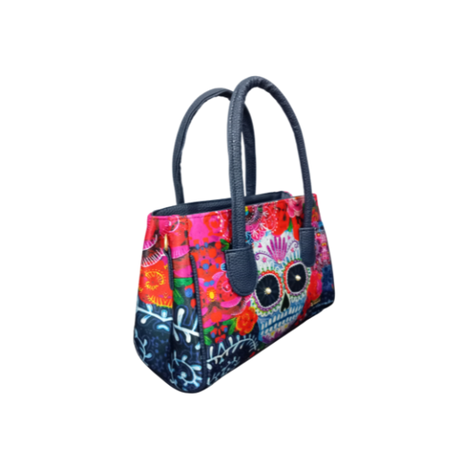 Calavera Roja - Bianca Bolso Para Mujer