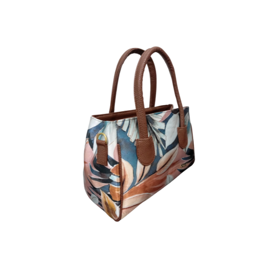 Hojas Crema - Bianca Bolso Para Mujer