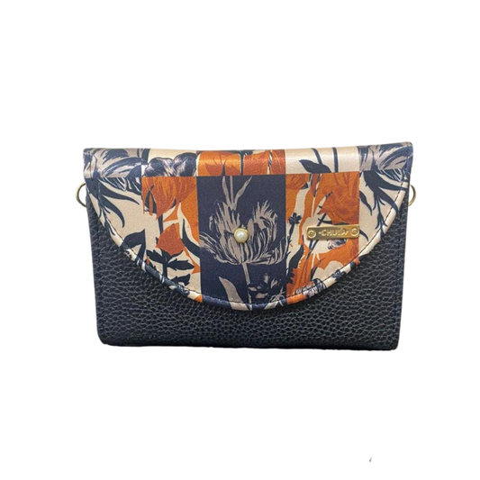 Flor Terracota - Porta Celular Para Mujer - Brenda