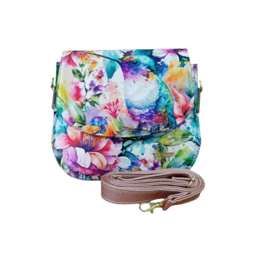 Colibri Floral - Carlota Bolso Para Mujer