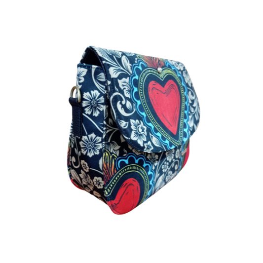 Corazón Floral - Carlota Bolso Para Mujer