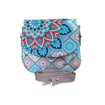 Mandala Turquesa - Carlota Bolso Para Mujer