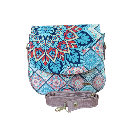 Mandala Turquesa - Carlota Bolso Para Mujer