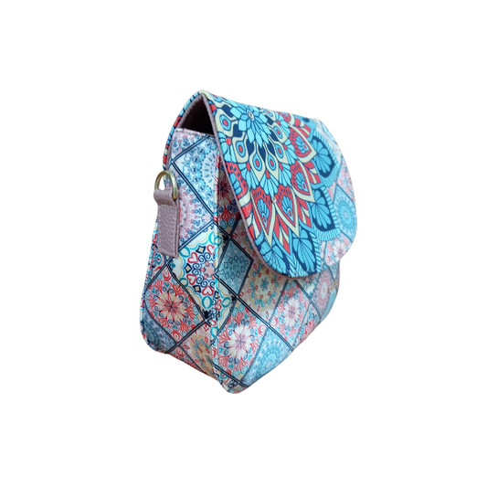 Mandala Turquesa - Carlota Bolso Para Mujer