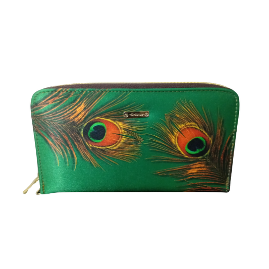 Pavorreal Verde - Cartera Para Mujer Maxi