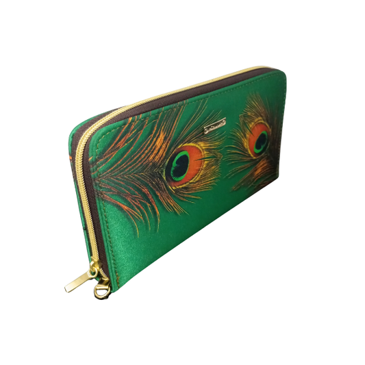 Pavorreal Verde - Cartera Para Mujer Maxi