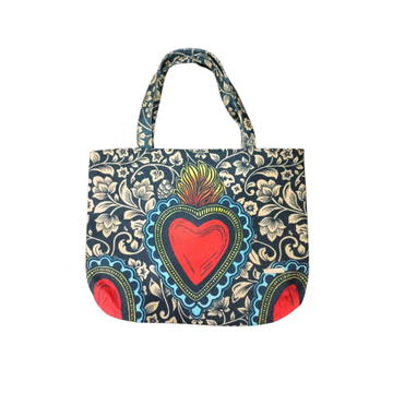 Corazón Floral - Mini Morral Para Mujer