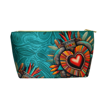 Corazón Azteca Aqua - Cosmetiquera Para Mujer