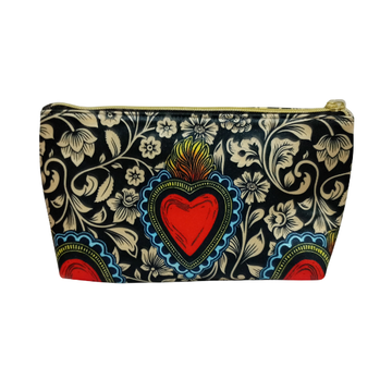 Corazón Floral - Cosmetiquera Para Mujer