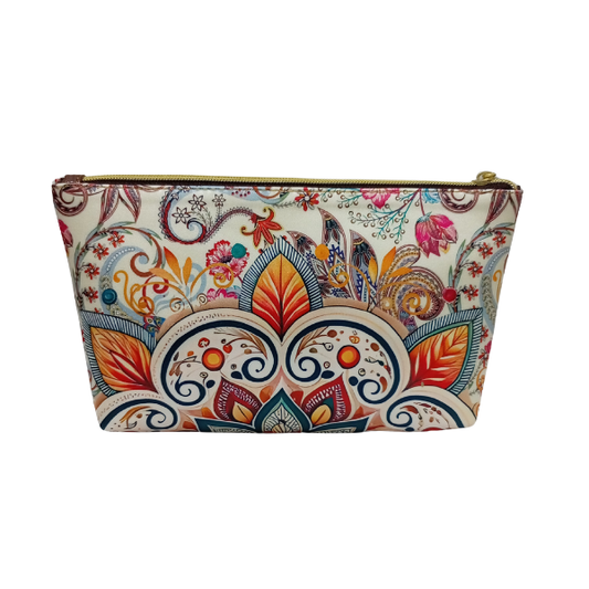 Flor Otoñal - Cosmetiquera Para Mujer