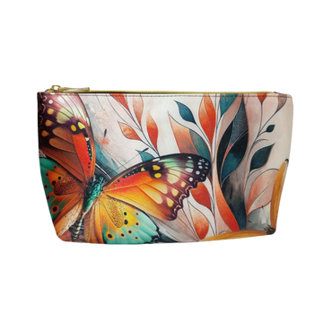 Monarca Naranja - Cosmetiquera Para Mujer