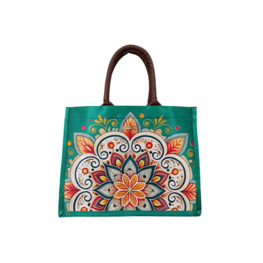 Flor Aqua - Diora Bolsa Para Mujer