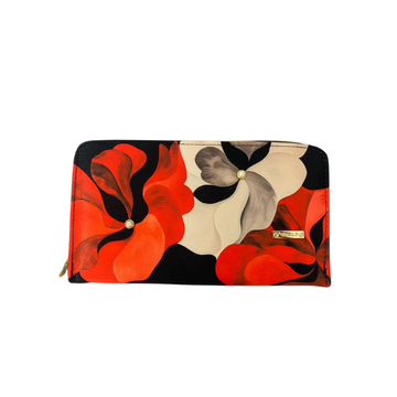 Pasión Escarlata - Cartera Para Mujer Doble Cierre