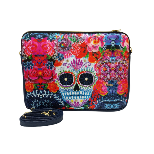 Calavera Roja - Funda Para Laptop