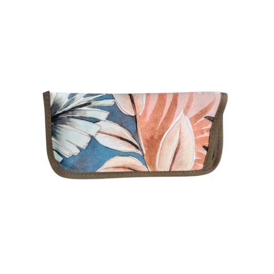 Hojas Crema - Funda Para Lentes